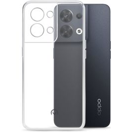 Mobilize Gelly Doorzichtig OPPO Reno 8 Pro Hoesje Flexibel TPU Backcover - Transparant