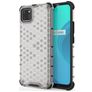 Mobigear Honeycomb Realme C11 (2020) Hoesje Hardcase Backcover Shockproof - Wit