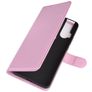 Mobigear Classic Motorola One Hyper Hoesje Bookcase Portemonnee - Roze