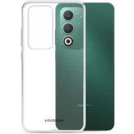 Mobilize Gelly Case Doorzichtig OPPO A5 Hoesje Flexibel TPU Backcover - Transparant