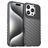 Mobigear Groove iPhone 16 Pro Hoesje Flexibel TPU Backcover - Zwart