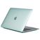 Mobigear Glossy MacBook Air 13 Inch (2018-2020) Hoes Hardshell Laptopcover MacBook Case - Groen - Model A1932 / A2179 / A2337