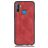 Mobigear Stitch Realme C3 Hoesje Backcover - Rood
