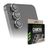 Striker Single Lens Samsung Galaxy S23 Ultra Glazen Camera Lens Protector - Case Friendly - Zwart