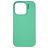 Nudient Base iPhone 16 Pro Max Siliconen Hoesje Backcover - Mint Green