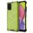Mobigear Honeycomb Samsung Galaxy A03s Hoesje Hardcase Backcover Shockproof - Groen