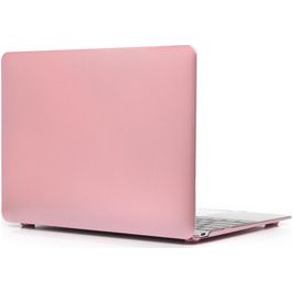 Mobigear Metallic MacBook Pro 15 Inch (2016-2019) Hoes Hardshell Laptopcover MacBook Case - Roségoud - Model A1707 / A1990