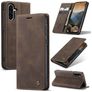 CaseMe 013 Samsung Galaxy A56 Hoesje Bookcase Portemonnee - Bruin