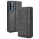 Mobigear Sensation TCL 20 5G Hoesje Bookcase Portemonnee - Zwart