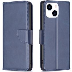 Mobigear Excellent iPhone 15 Hoesje Bookcase Portemonnee - Blauw