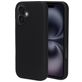Mobiparts iPhone 16 Siliconen Hoesje Backcover - Zwart