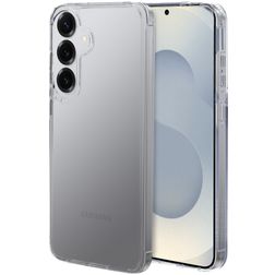 Mobiparts Classic Hardcover Doorzichtig Samsung Galaxy S25 Plus Hoesje Hardcase Backcover - Transparant