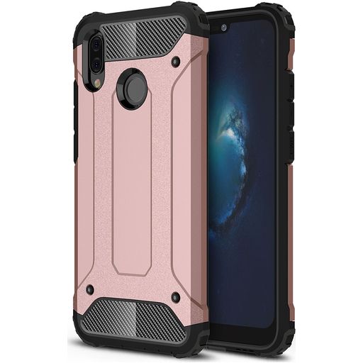 Mobigear Outdoor Huawei P20 Lite (2018) Hoesje Hardcase Backcover Shockproof - Roségoud