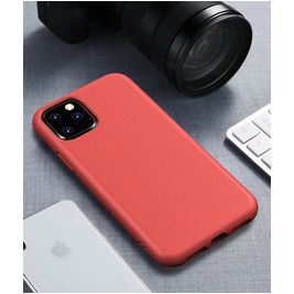 Mobigear Bio iPhone 11 Hoesje Eco Friendly Backcover - Rood