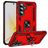 Mobigear Armor ring Samsung Galaxy A57 Hoesje Hardcase Backcover Shockproof met Ringhouder - Rood