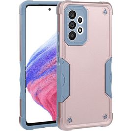 Mobigear Non-slip Armor Samsung Galaxy A53 Hoesje Hardcase Backcover Shockproof - Roségoud