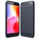 Mobigear Brushed Slim Xiaomi Redmi Go Hoesje Flexibel TPU Backcover - Marineblauw