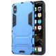 Mobigear Armor Stand iPhone XS Max Hoesje Hardcase Backcover Shockproof met Standaard - Blauw