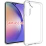Mobigear Basics Doorzichtig Samsung Galaxy A55 Hoesje Flexibel TPU Backcover - Transparant
