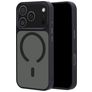 Mobiparts Hardcover iPhone 18 Pro MagSafe Hoesje Hardcase Backcover - Satin Black