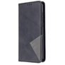 Mobigear Rhombus Slim Nokia 1.3 Hoesje Bookcase - Zwart