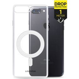 Mobilize Naked Protection Doorzichtig iPhone 8 Plus MagSafe Hoesje Hardcase Backcover Shockproof - Transparant