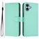 Mobigear Urban Wallet iPhone 16 Plus Hoesje Bookcase Portemonnee - Groen