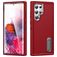 Mobigear Rugged Stand Samsung Galaxy S23 Ultra Hoesje Hardcase Backcover Shockproof met Standaard - Rood