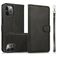 Mobigear Wallet iPhone 16 Pro Hoesje Uitneembare 2in1 Bookcase Portemonnee - Zwart