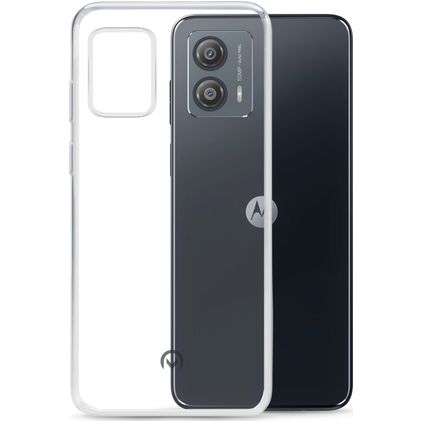 Mobilize Gelly Doorzichtig Motorola Moto G53 5G Hoesje Flexibel TPU Backcover - Transparant