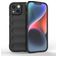 Mobigear Bumpy iPhone 15 Hoesje Flexibel TPU Backcover - Zwart