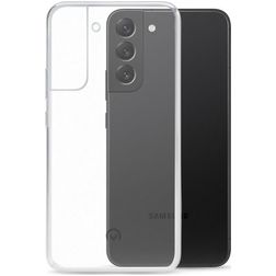 Mobilize Gelly Doorzichtig Samsung Galaxy S22 Hoesje Flexibel TPU Backcover - Transparant