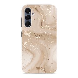 MIO Samsung Galaxy A16 MagSafe Hoesje Hardcase Backcover - Gold Marble