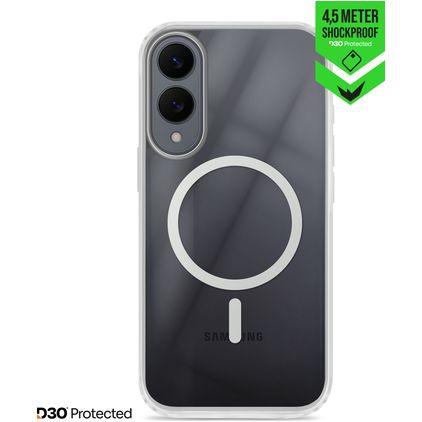 Striker X-Core Xtreme Impact Doorzichtig Samsung Galaxy S25 Edge MagSafe Hoesje Hardcase Backcover Shockproof - Transparant
