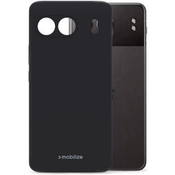 Mobilize Rubber Gelly OnePlus Nord 4 Hoesje Flexibel TPU Backcover - Zwart