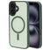 Mobiparts Hardcover iPhone 16 MagSafe Hoesje Hardcase Backcover - Satin Green