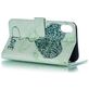 Mobigear Marble iPhone XS Max Hoesje Bookcase Portemonnee - Groen
