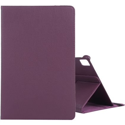 Mobigear DuoStand iPad Pro 11 Inch (2024) Hoes Draaibare Bookcase - Paars