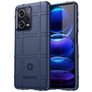 Mobigear Rugged Shield POCO X5 Hoesje Flexibel TPU Backcover Shockproof - Blauw