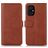 Mobigear Wallet POCO M5 Hoesje Bookcase Portemonnee - Bruin