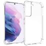 Mobigear Cushion Doorzichtig Samsung Galaxy S22 Hoesje Flexibel TPU Backcover Shockproof - Transparant