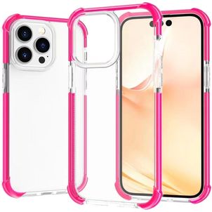 Mobigear Full Bumper iPhone 14 Hoesje Hardcase Backcover Shockproof - Magenta