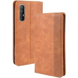 Mobigear Sensation OPPO Reno 3 Pro Hoesje Bookcase Portemonnee - Cognac