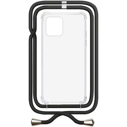 My Style Loop Doorzichtig Samsung Galaxy A05s Flexibel TPU Hoesje met koord - Transparant