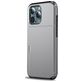 Mobigear Card iPhone 13 Mini Hoesje Hardcase Backcover Shockproof met Pasjeshouder - Grijs