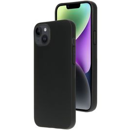 Mobiparts Classic iPhone 14 Plus Hoesje Flexibel TPU Backcover - Matt Black
