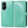 Mobigear Dreamcatcher OPPO A98 Hoesje Bookcase Portemonnee - Turquoise