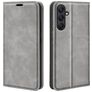 Mobigear Retro Slim Samsung Galaxy A26 Hoesje Bookcase Portemonnee - Grijs
