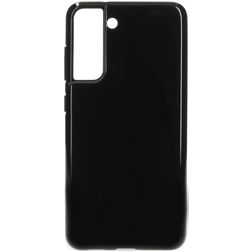 Mobiparts Classic Samsung Galaxy S21 FE Hoesje Flexibel TPU Backcover - Zwart
