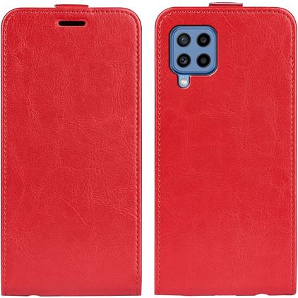 Mobigear Samsung Galaxy M22 Hoesje Flipcase - Rood